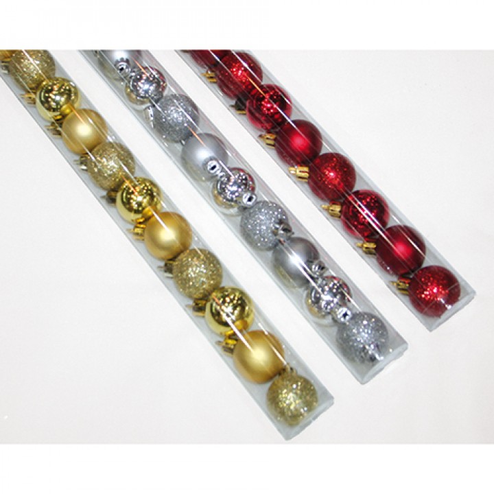 Kugelsortiment 16er Set! Je 3cm Durchmesser Gold