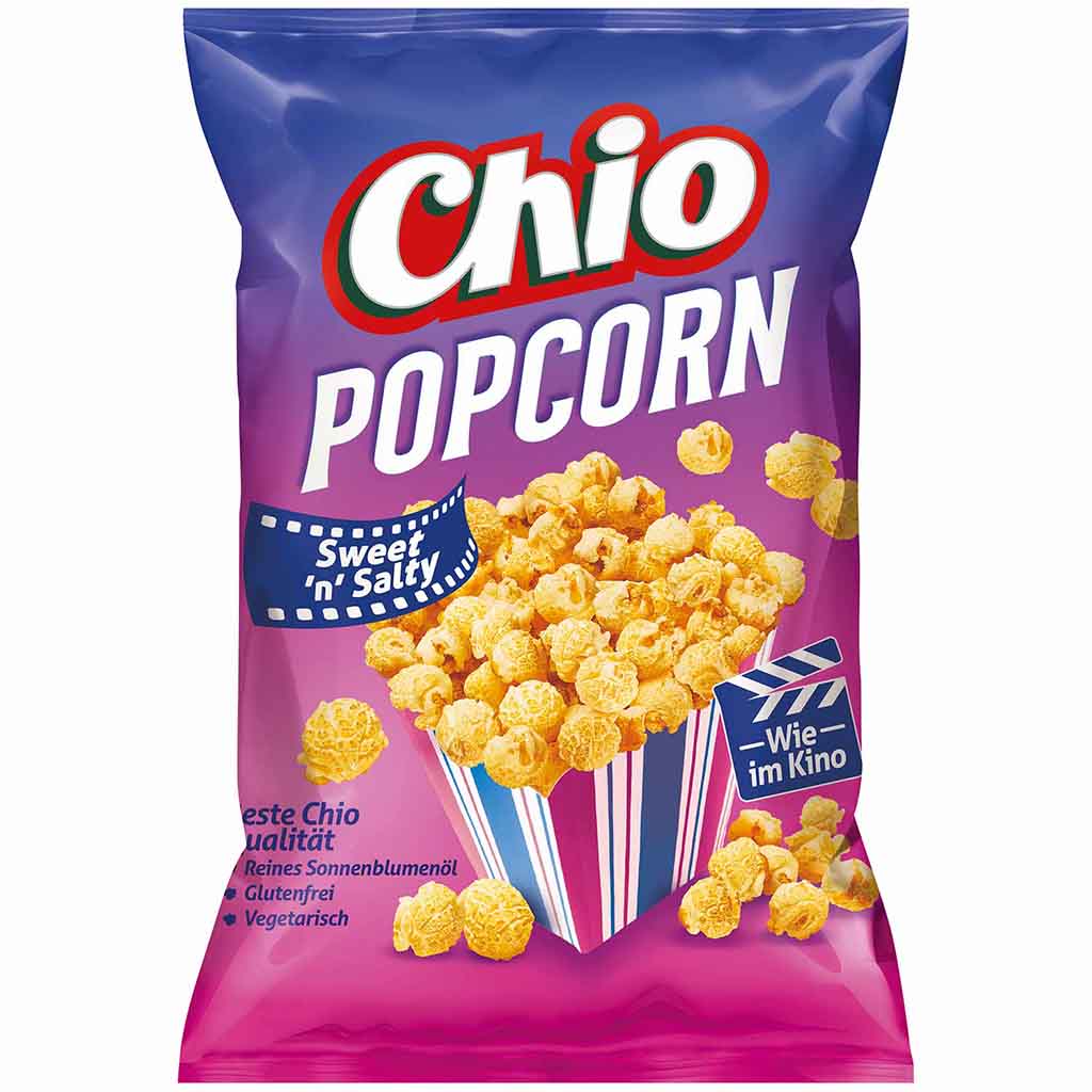 Chio Popcorn sweet n Salty 120g MHD:30.9.24