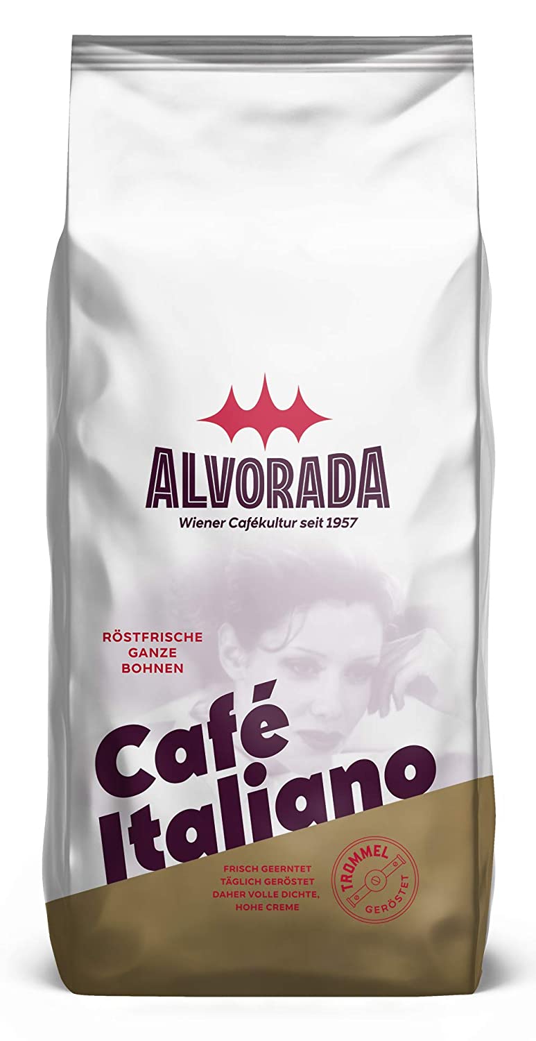 Alvorado Cafe Italiano Ganze Bohnen 1000g MHD:31.5.20
