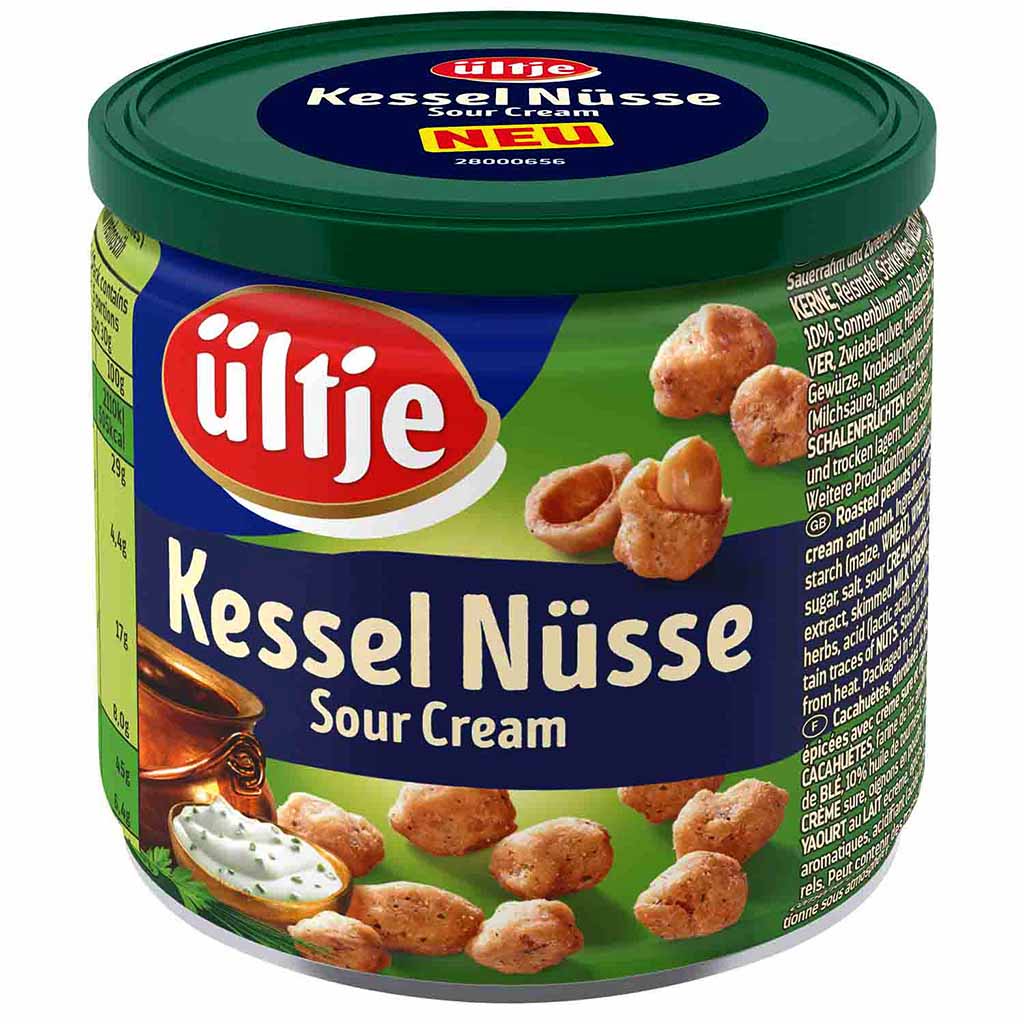 ültje Kessel Nüsse Sour Cream 150g MHD:30.11.22