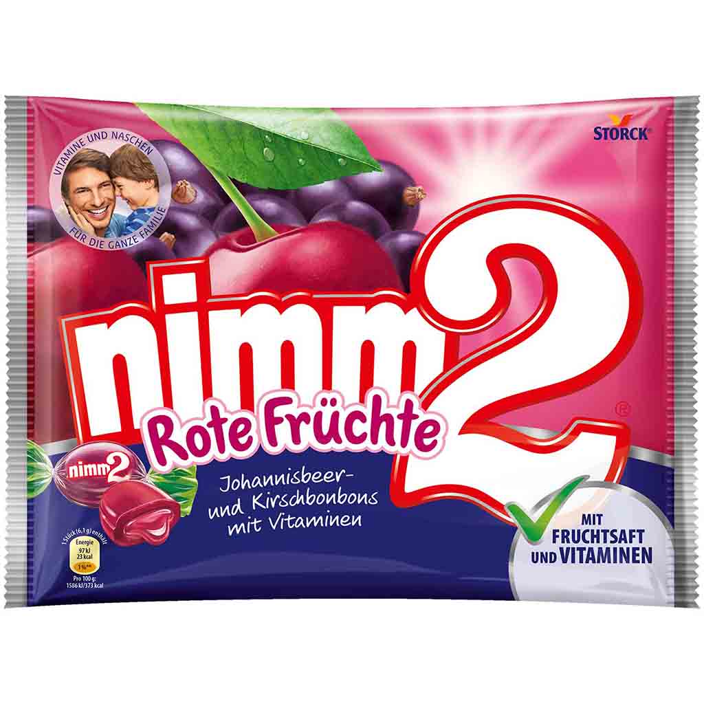 Nimm2 Rote Früchte 429g MHD:31.8.25