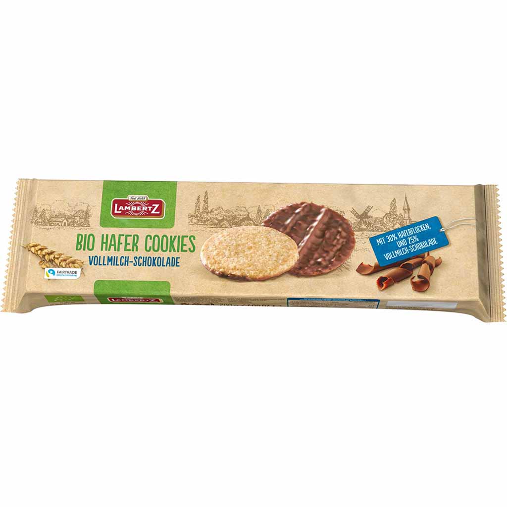 Lambertz Bio Hafer Cookies Vollmilch 200g