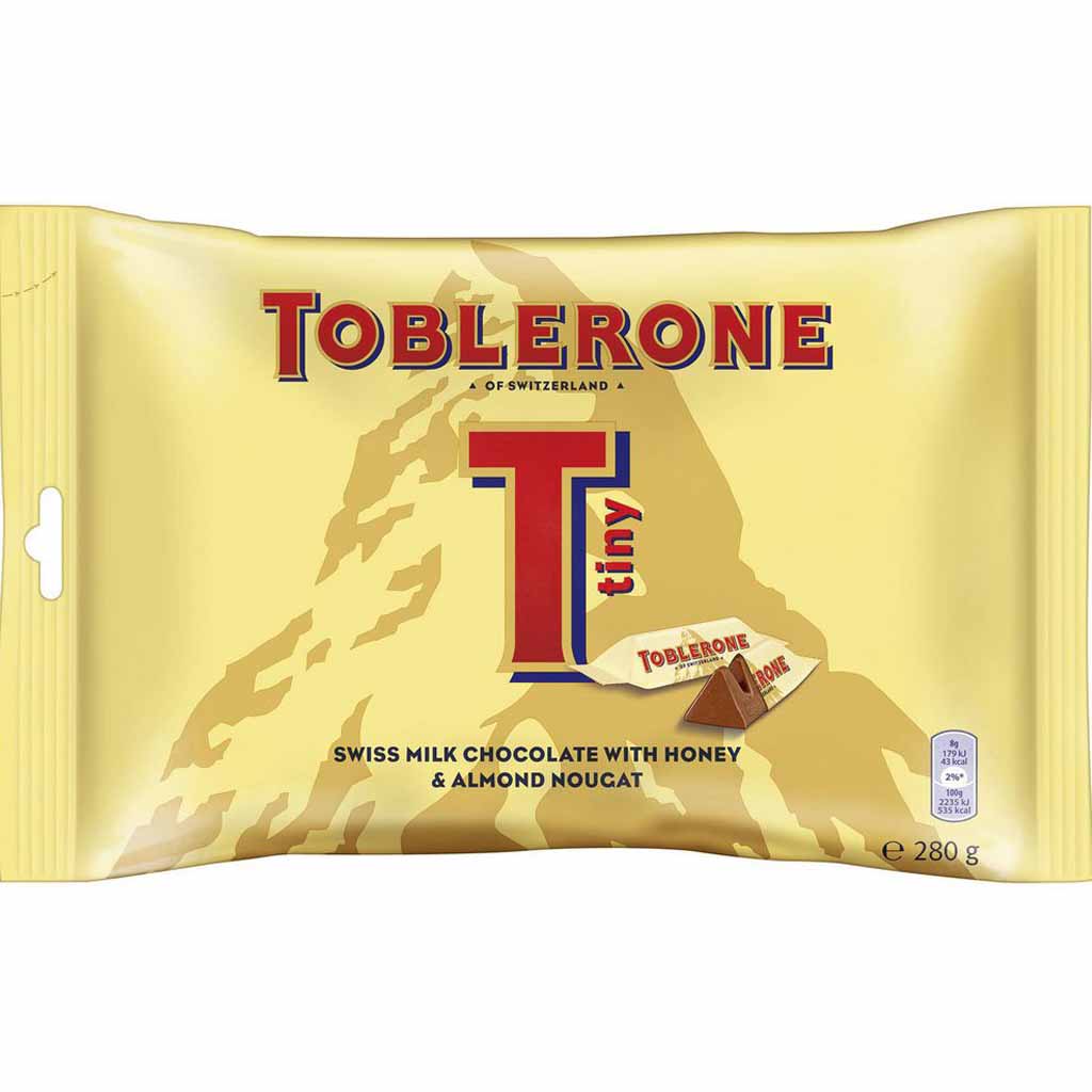 Toblerone Tiny Milk 35er 280g MHD:14.12.24
