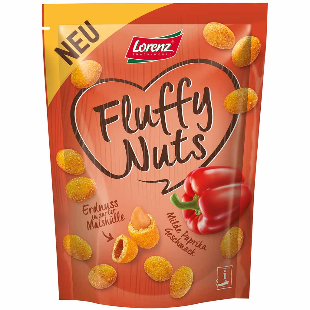 Lorenz Fluffy Nuts Milde Paprika 80g