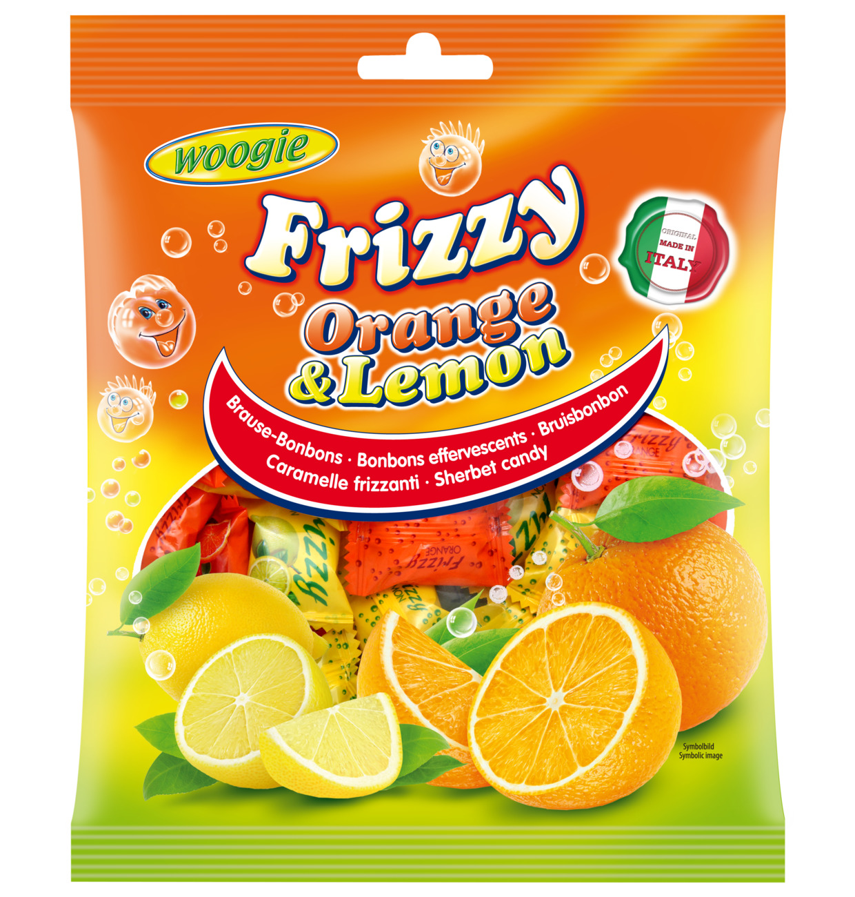 Woogie Bonbons Frizzy Orange & Lemon 250g MHD:1.4.25