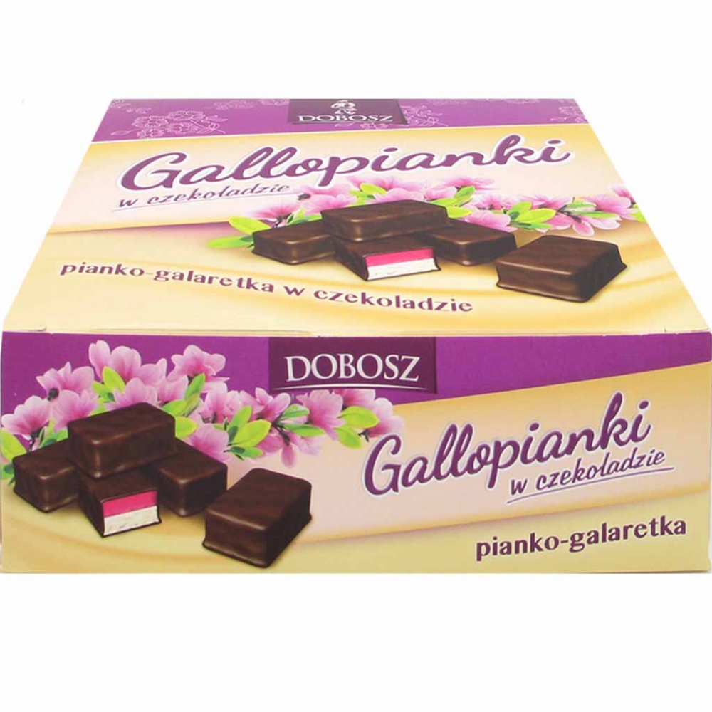 Dobosz Mleczko Milchschaumzucker Pralinen mit Himbeer & Vanillegschmack 400g MHD:4/26