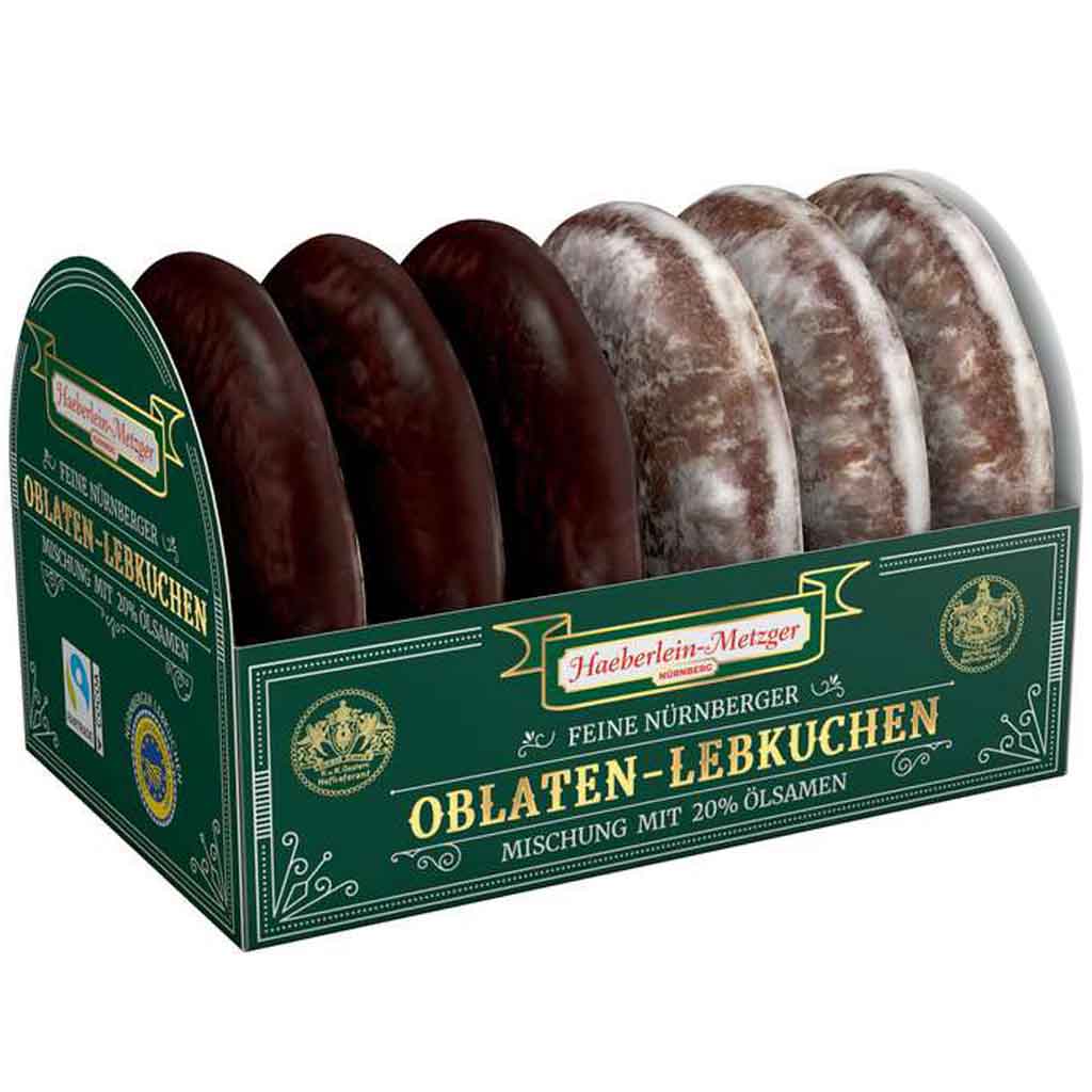 Haeberlein-Metzger Nürnberger Oblaten Lebkuchen Mischung 200g MHD:30.4.24