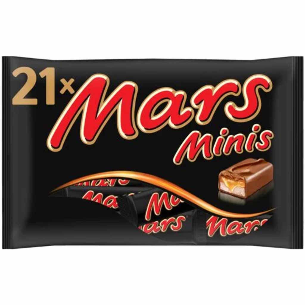 21 Mars Minis Schokoriegel 21x18g  403g