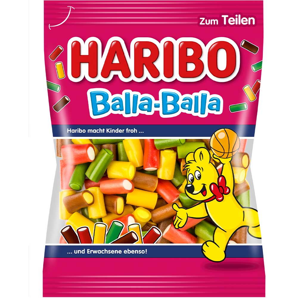 Haribo Balla Balla 160g MHD:30.11.23