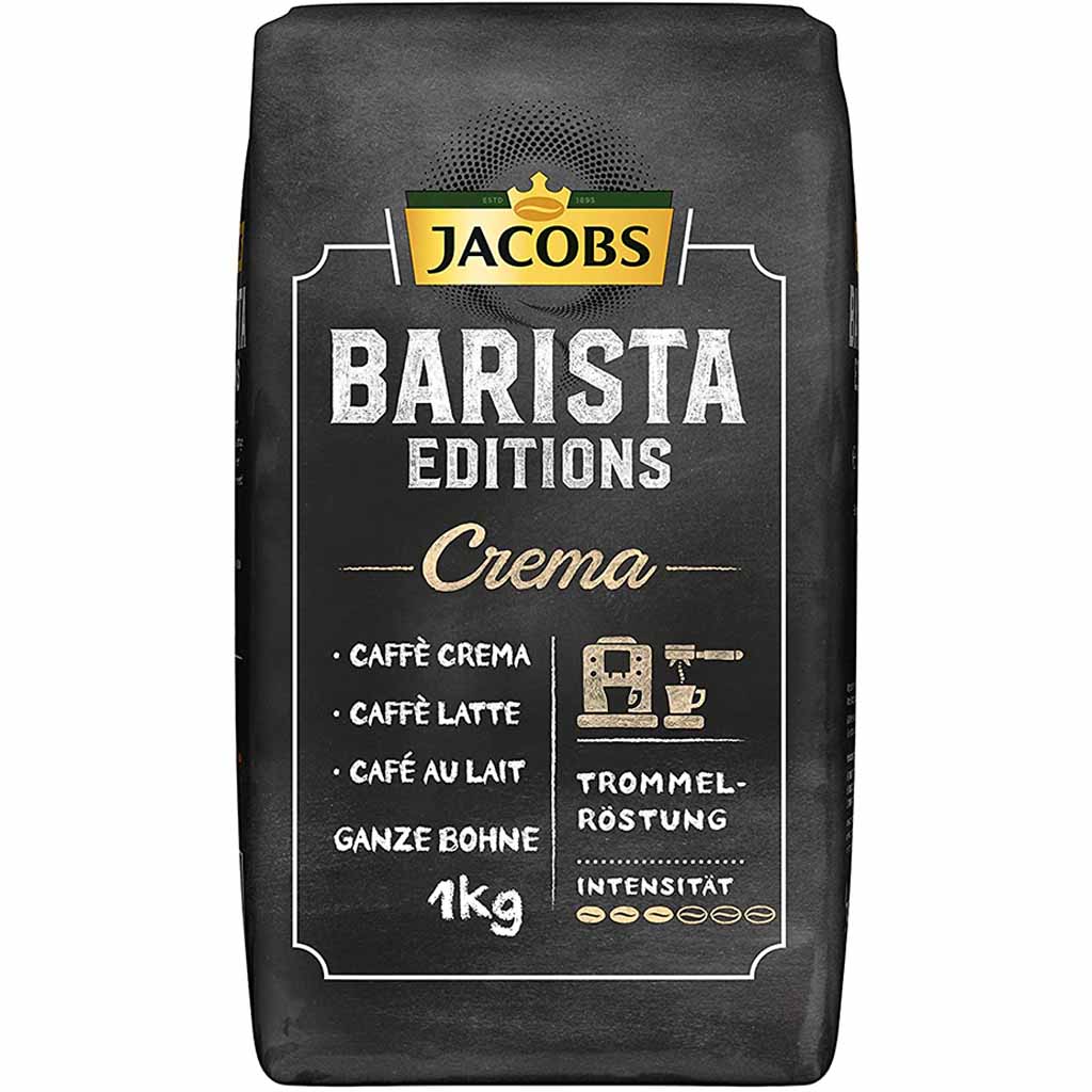 Jacobs Barista Editions Crema ganze Bohnen 1000g MHD:6.7.25
