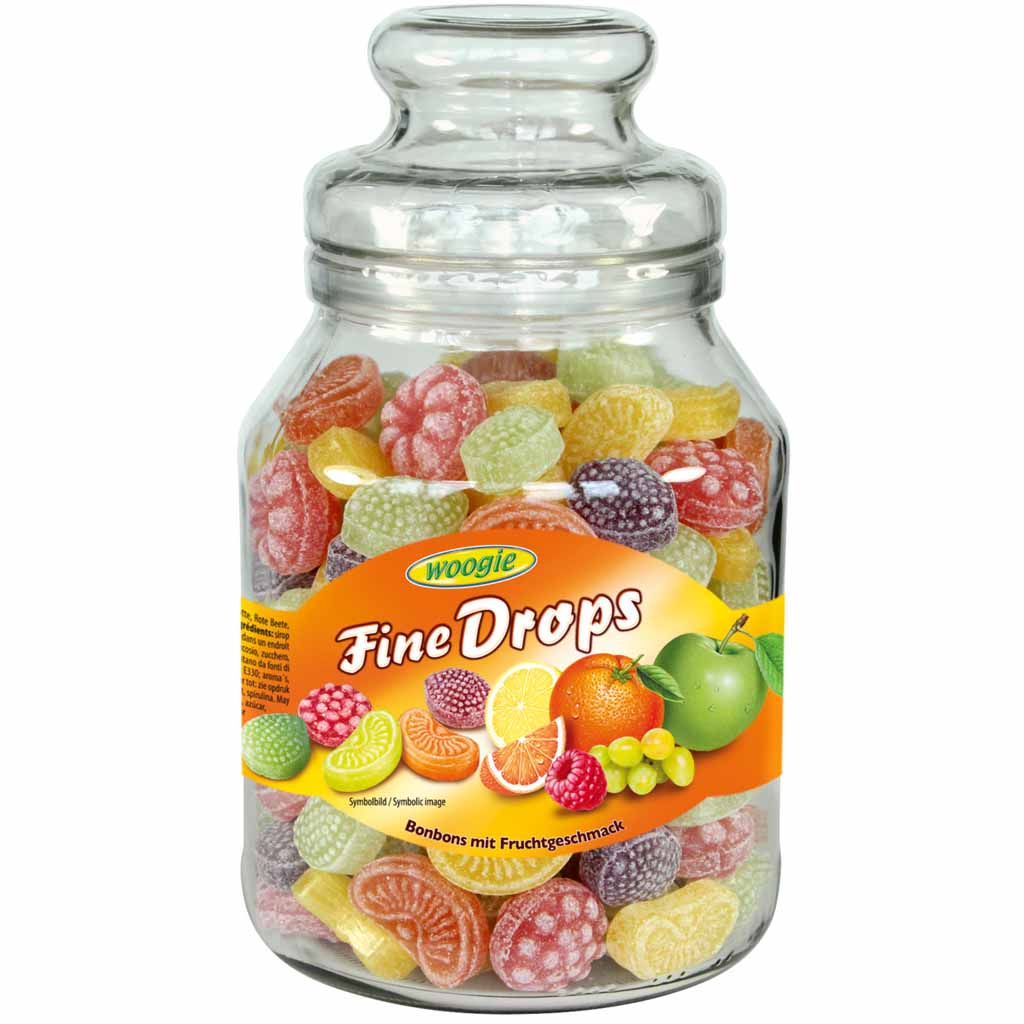 Woogie Bonbons mit Früchtemixgeschmack 966g MHD:30.11.25