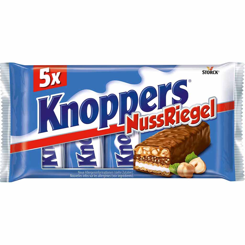 Knoppers Nussriegel 5er 200g MHD:17.2.25