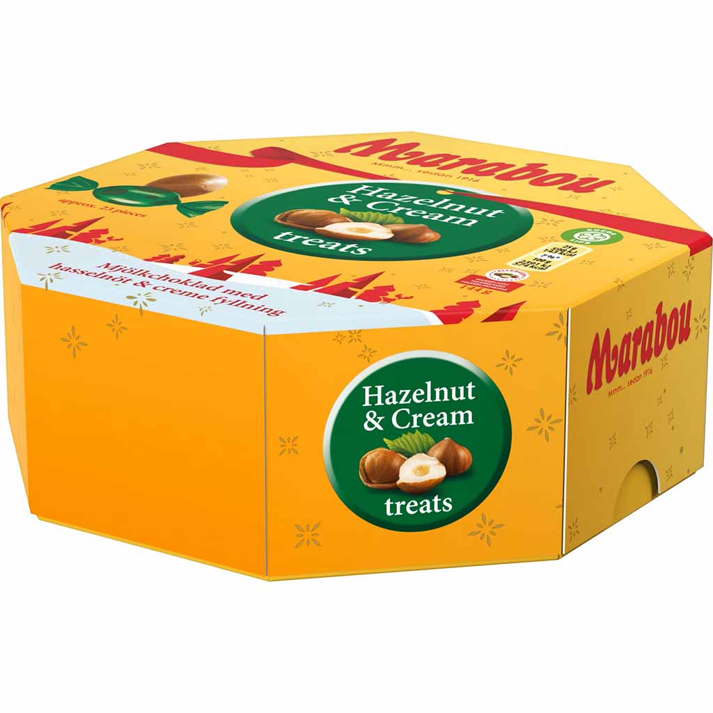 Marabou Milchschokolade Pralinen Haselnuss 144g