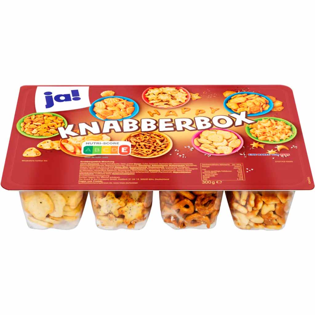 ja! Knabberbox 300g MHD:17.2.25