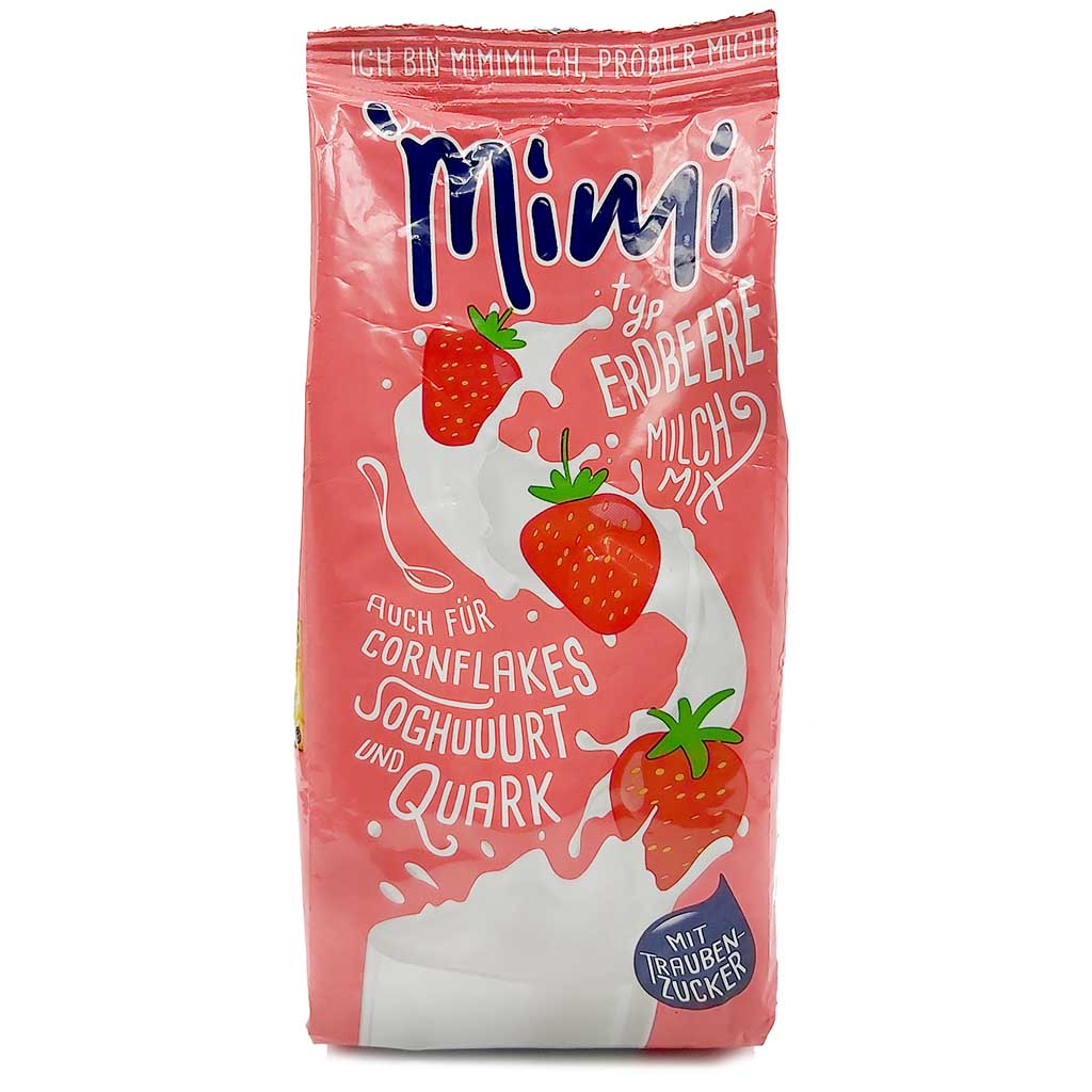 Mimi Erdbeere Milch Mix Pulver 400g  EAN 4021155166843
