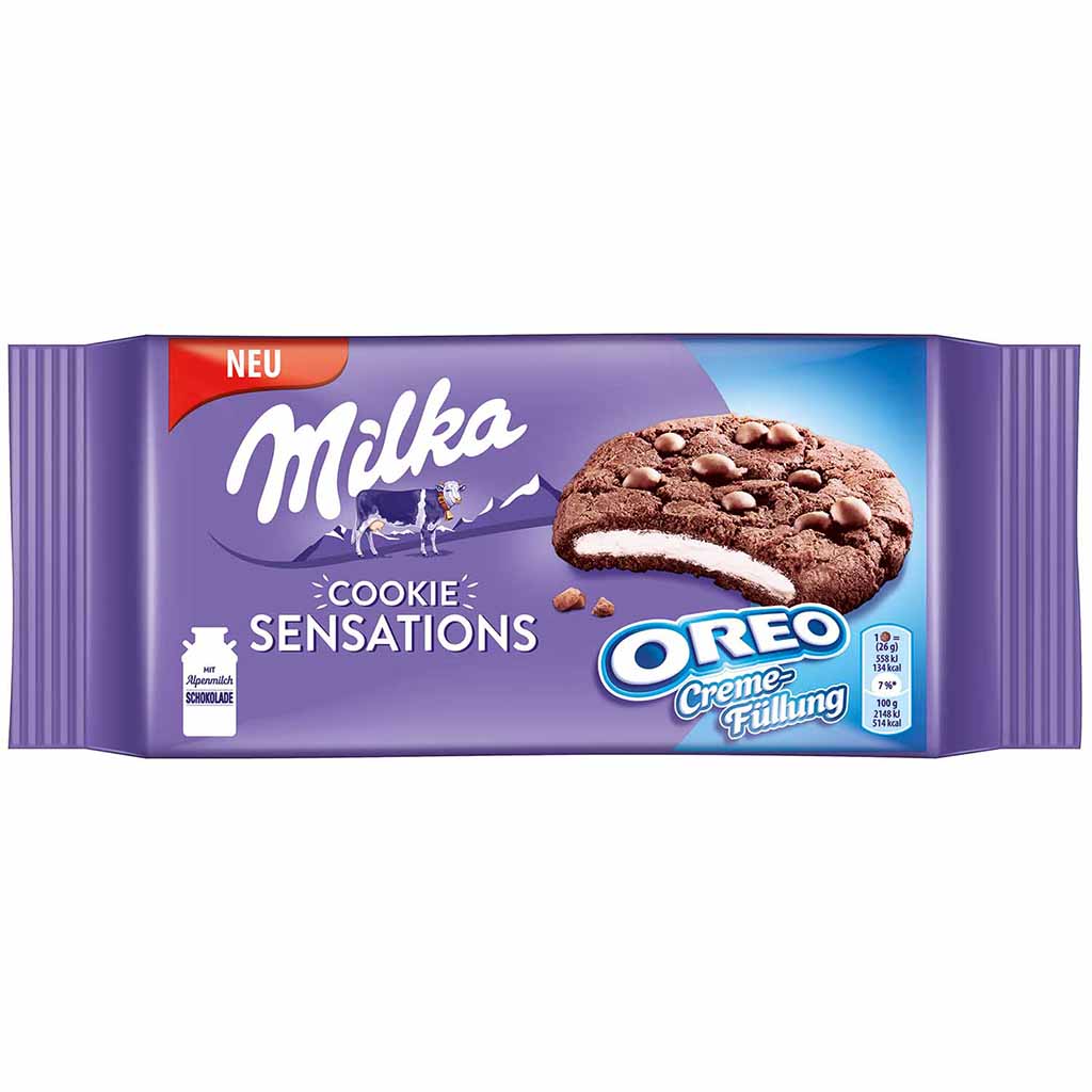Milka Cookie Sensations Oreo 156g MHD:14.9.24