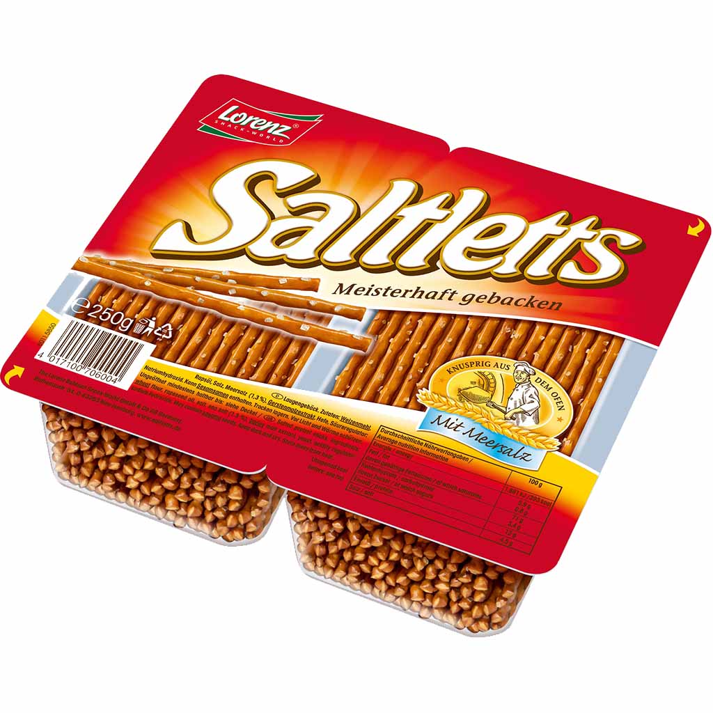 Lorenz Saltletts Sticks 250g MHD:17.2.25