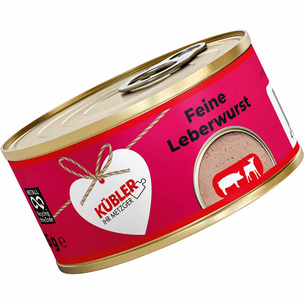 Küblers Feine Leberwust 125g 