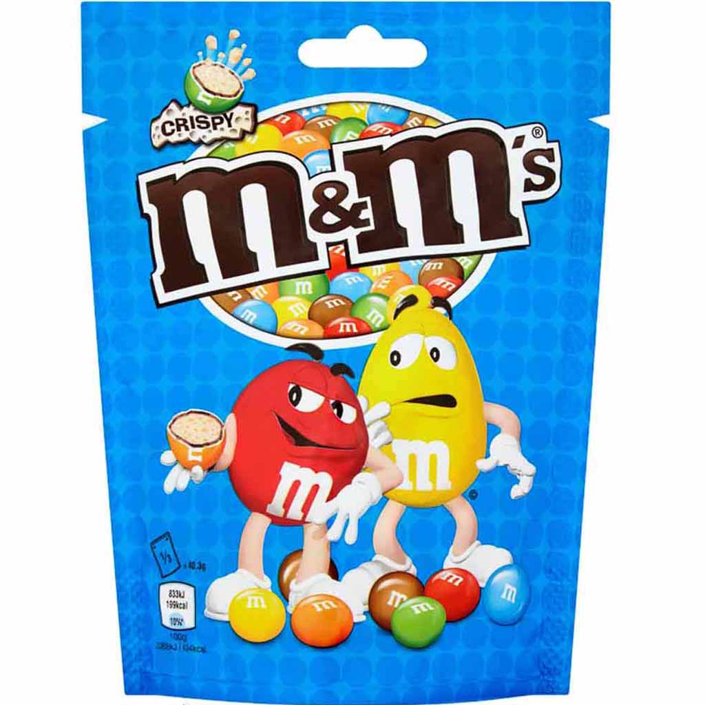 M&Ms Crispy 128g MHD:10.3.24