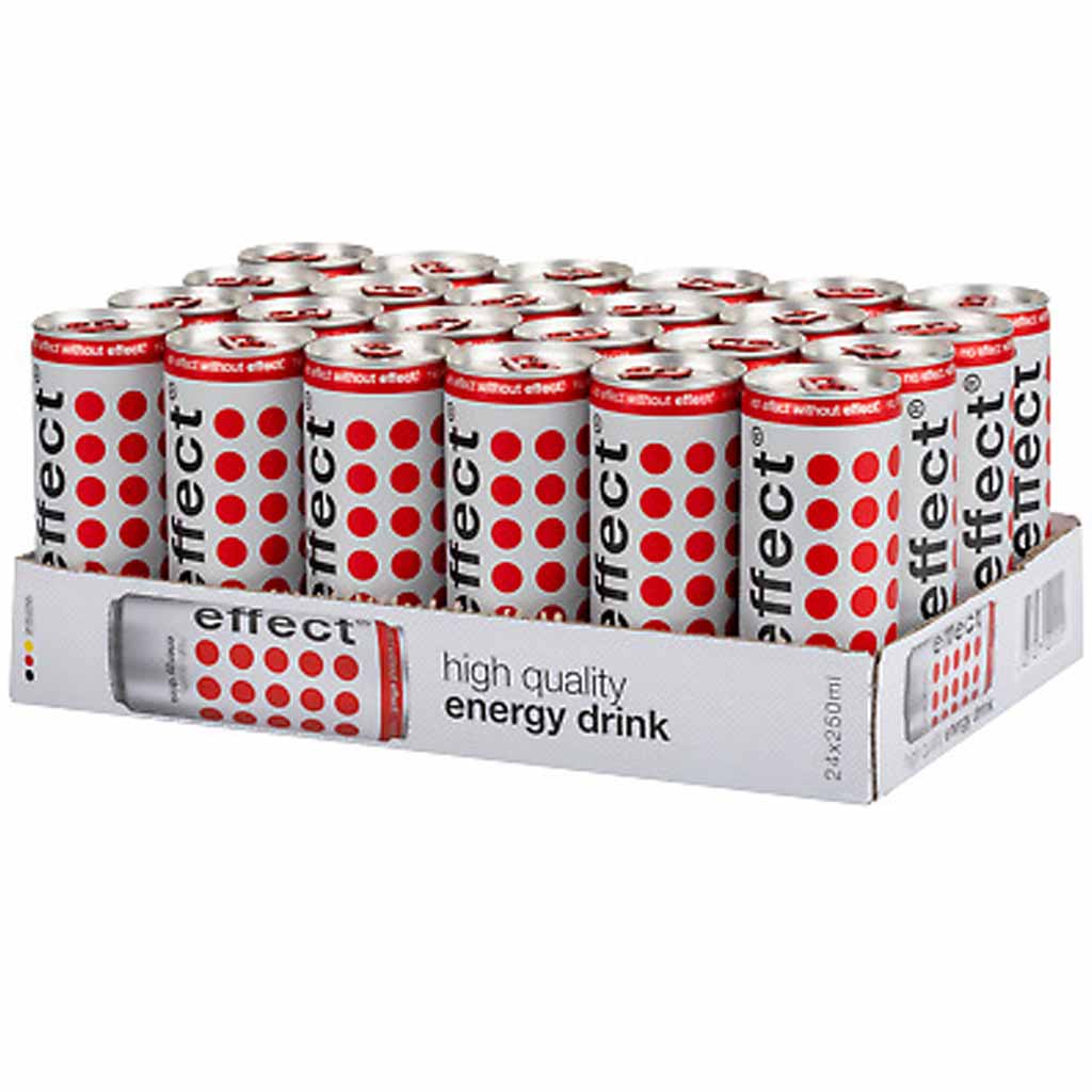 24x effect High Quality Energy Drink DOSE á 250ml=6L MHD:30.7.26