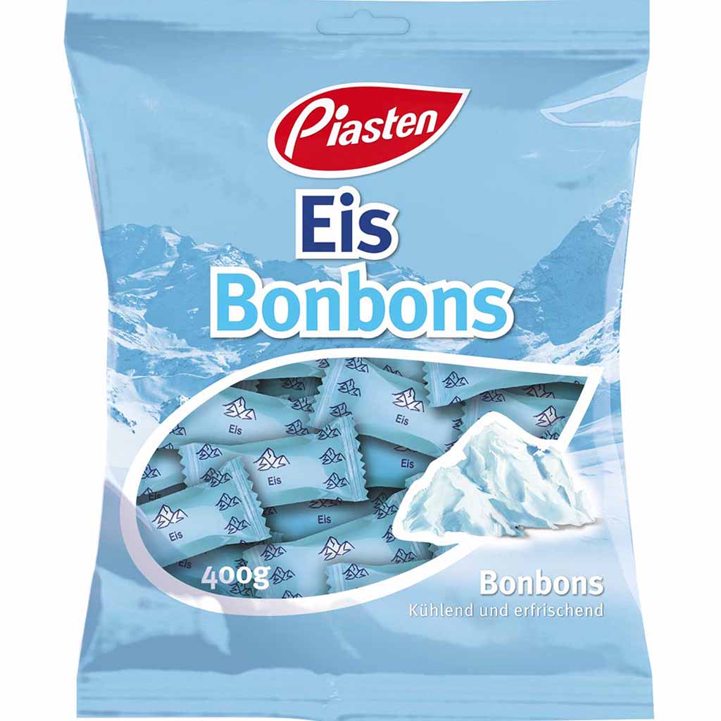 Piasten Eis Bonbons 400g MHD:25.10.24
