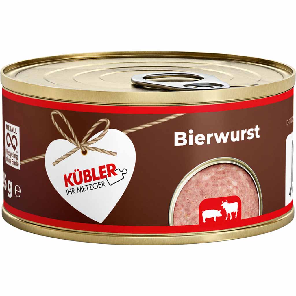 Küblers Bierwurst 125g