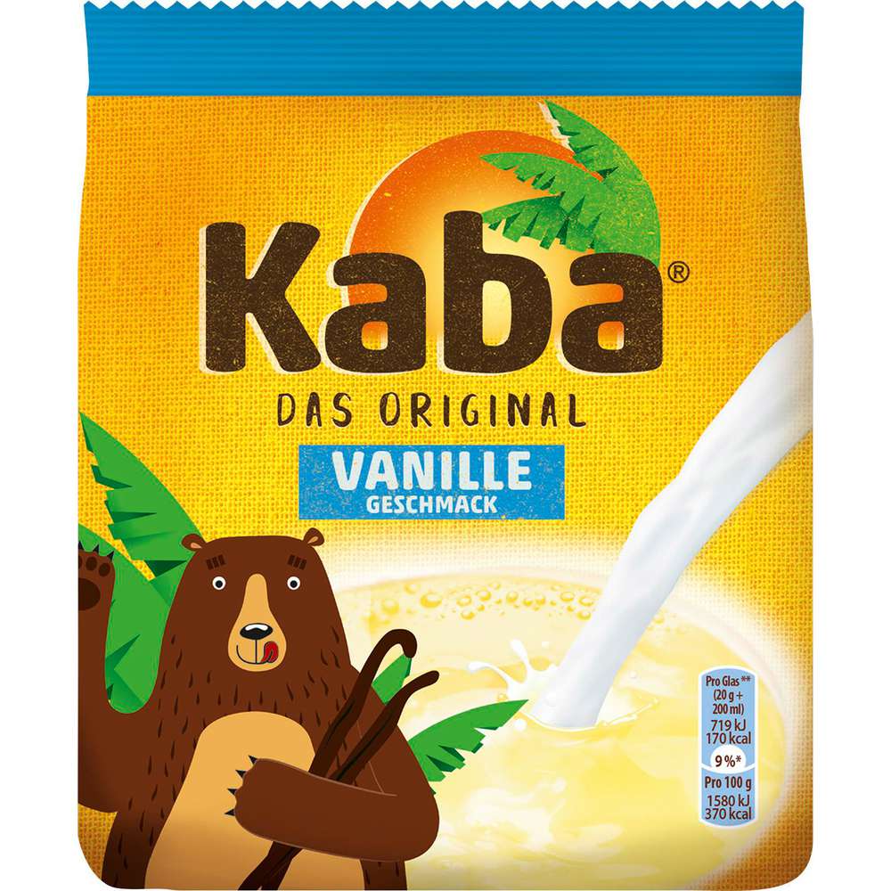 Kaba Getränkepulver Das Original Vanille Geschmack 400g MHD:30.7.26