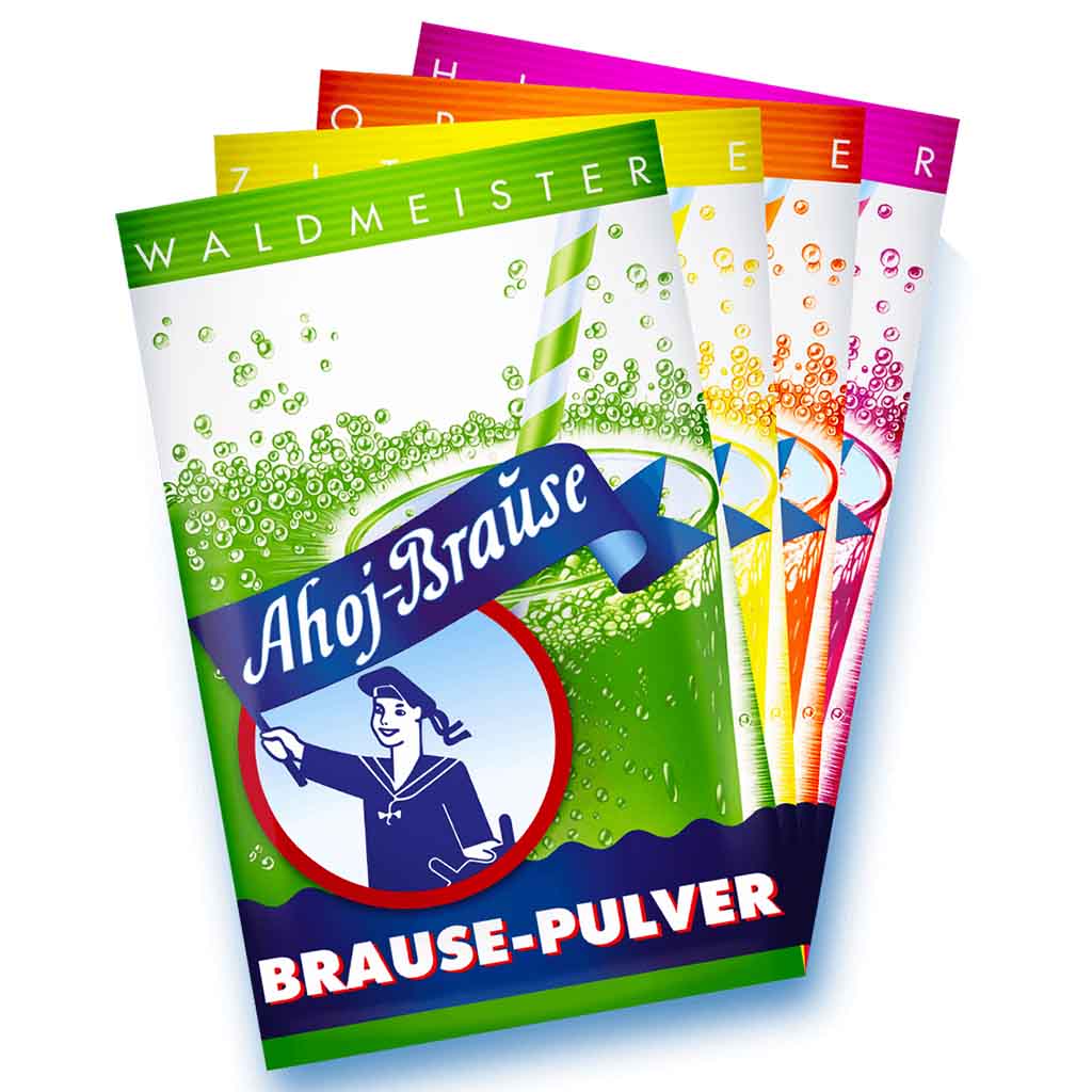 Ahoj-Brause Brause-Pulver Doppelpack 500er 5800g