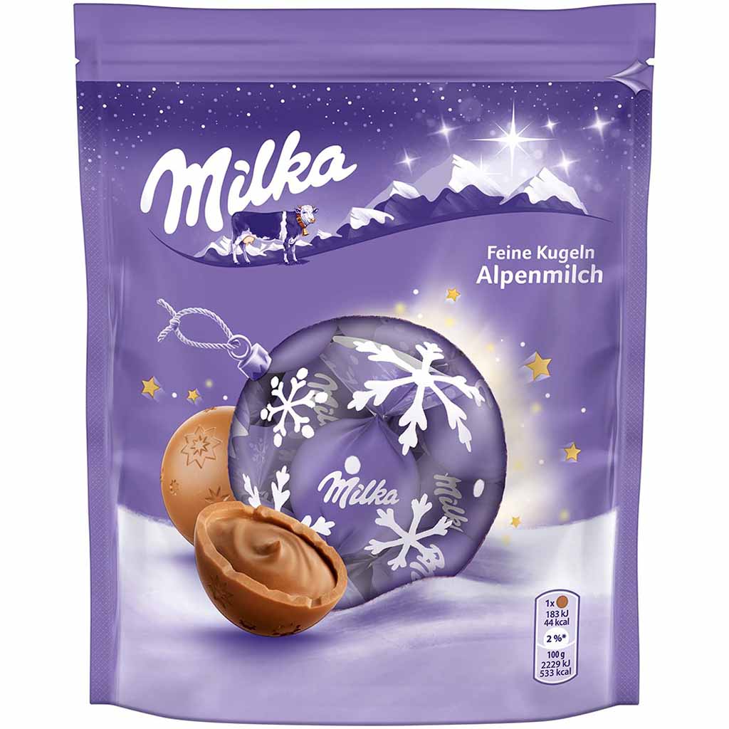 Milka Feine Kugeln Alpenmilch  90g MHD:30.3.24