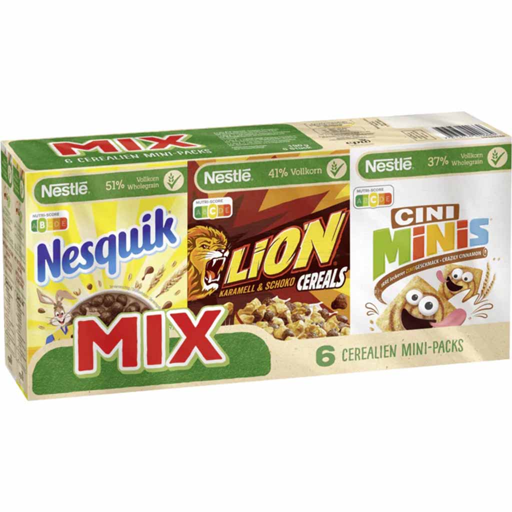 Nestle Mix Cerealien Mini 6 Stück 190g MHD:20.2.23
