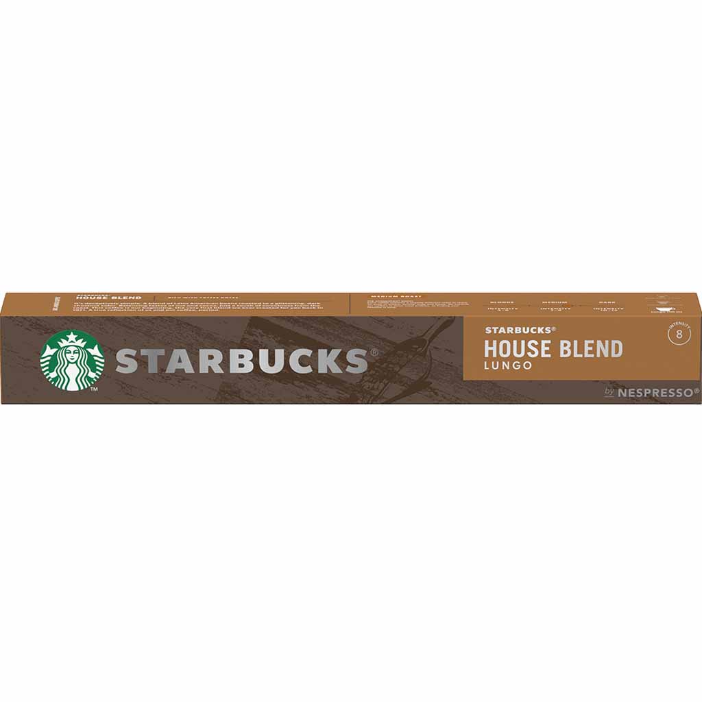 Starbucks NESPRESSO House Blend Lungo 10Tassen 57g MHD:19.2.25