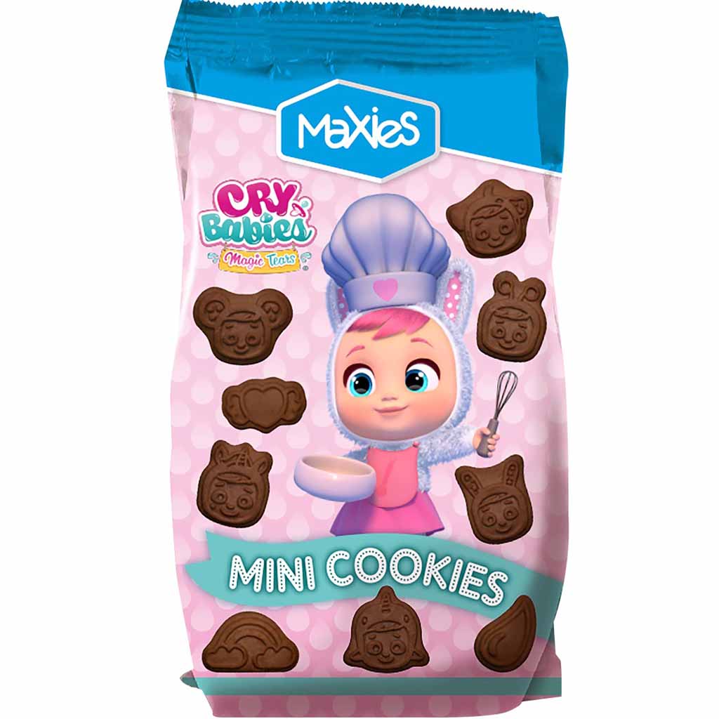 Maxies Cry Babies Mini Cookies Kakao 100g MHD:30.7.25