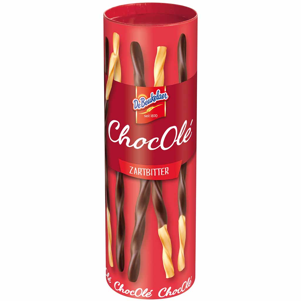 DeBeukelaer ChocOlé Gebäcksticks Zartbitterschokolade 75g MHD:1.9.24