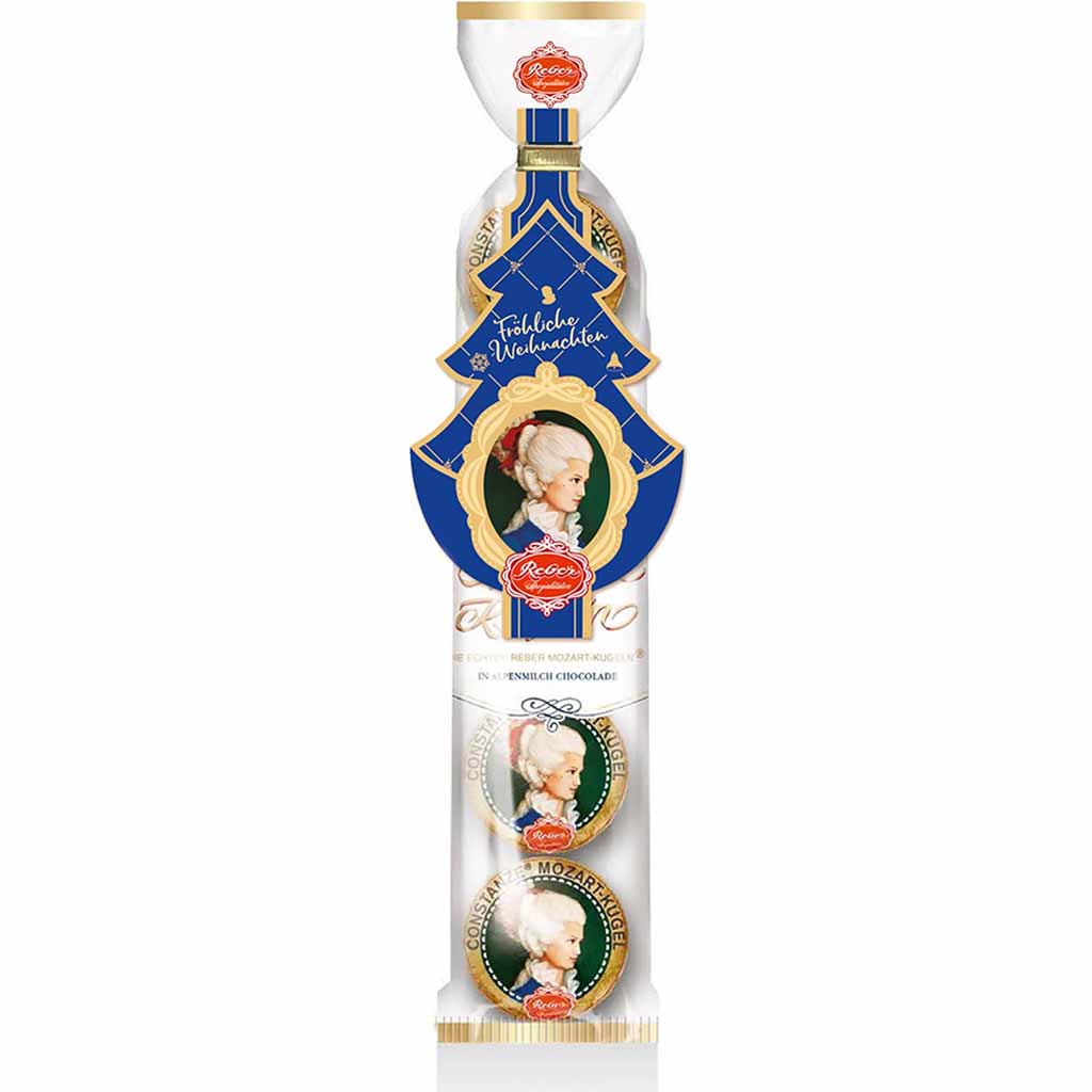 Reber Constanze Mozart Kugeln 5er 100g MHD:30.9.22