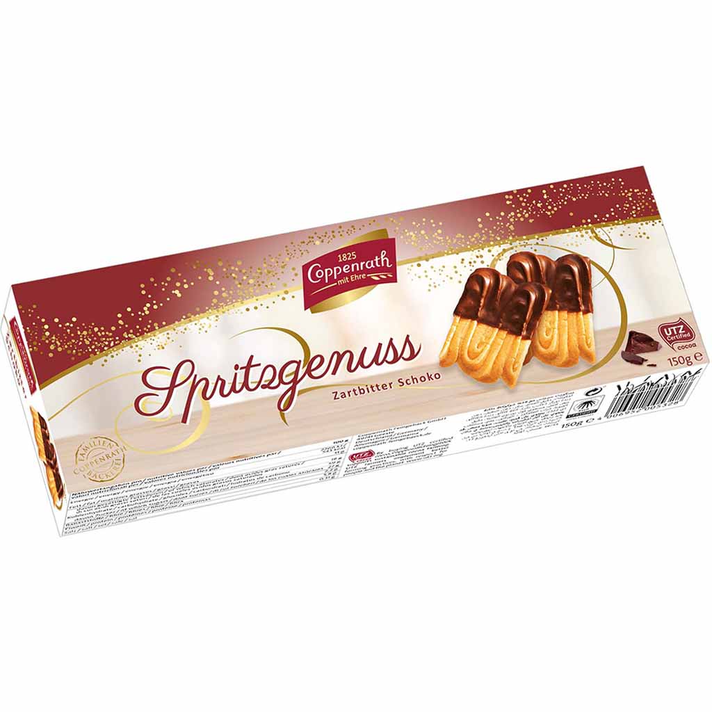 Coppenrath Spritzgenuss Zartbitter 150g MHD:19.3.25