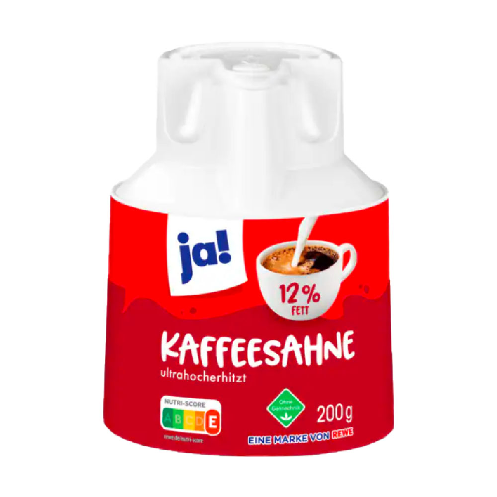 ja! Kaffeesahne 200g MHD:27.12.24