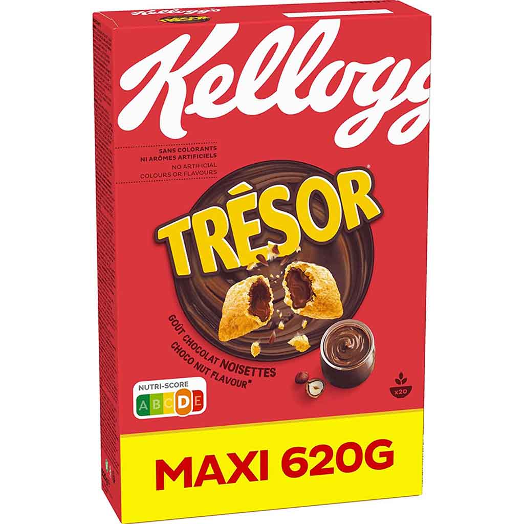 Kelloggs Tresor Choco Nut 620g MHD:31.3.24
