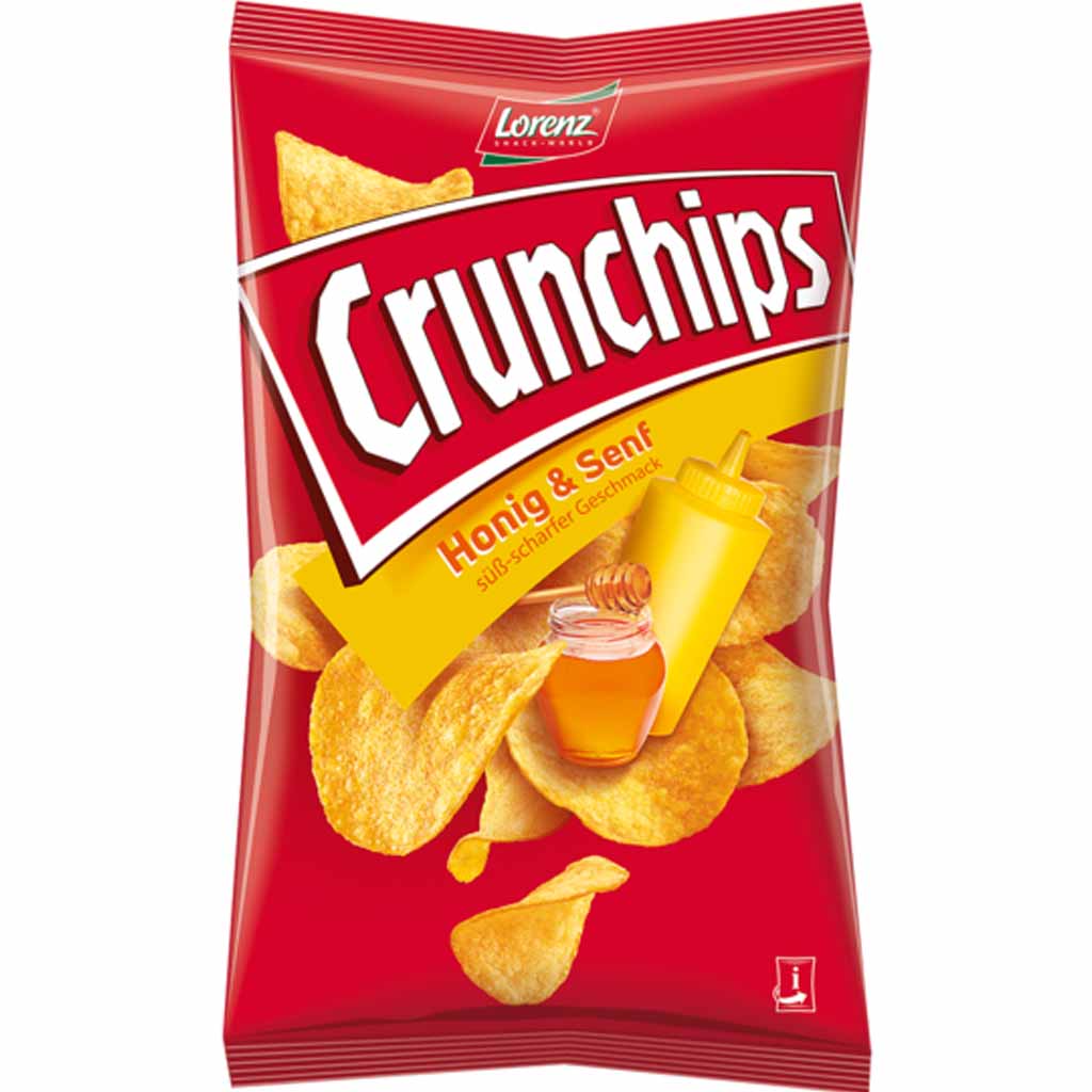 10x Lorenz Crunchips Honig & Senf á 175g=1,75kg MHD:24.5.21