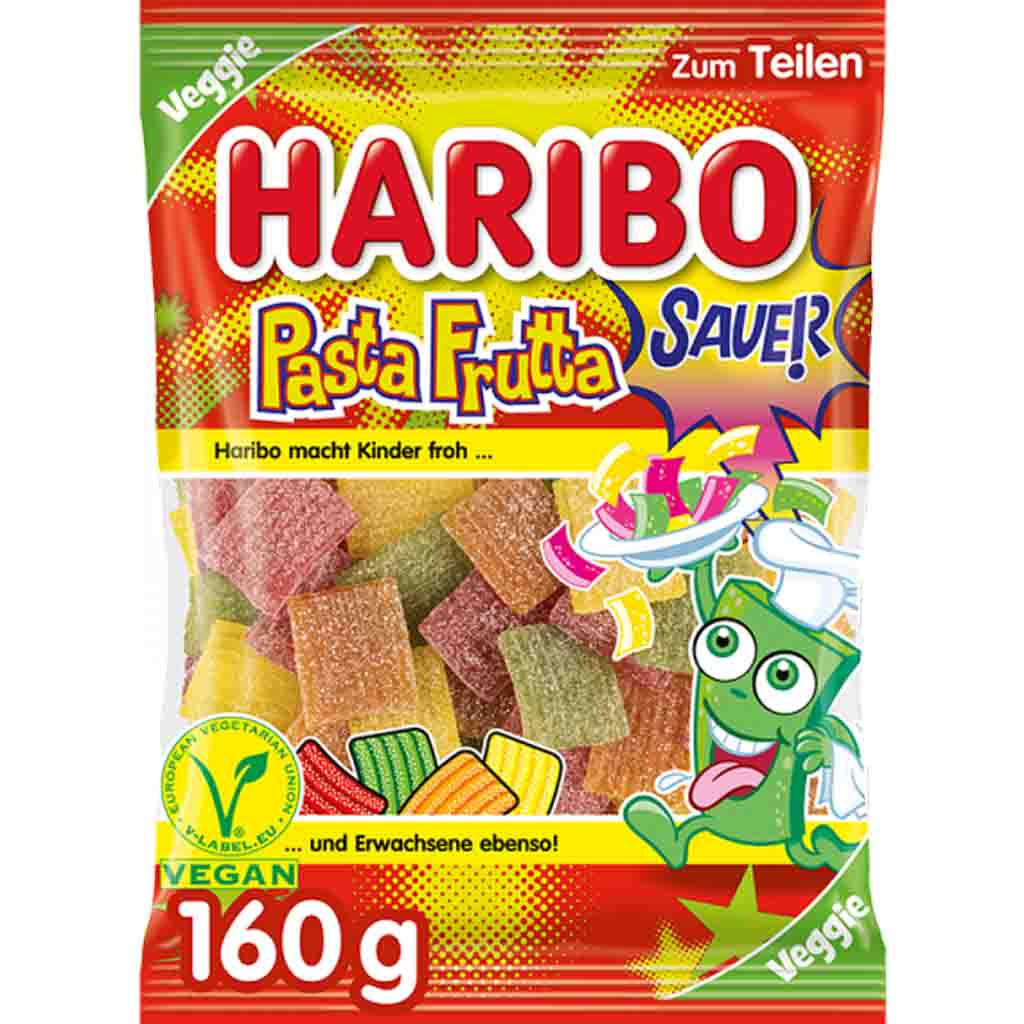 Haribo Pasta Frutta Sauer 160g MHD:30.1.25