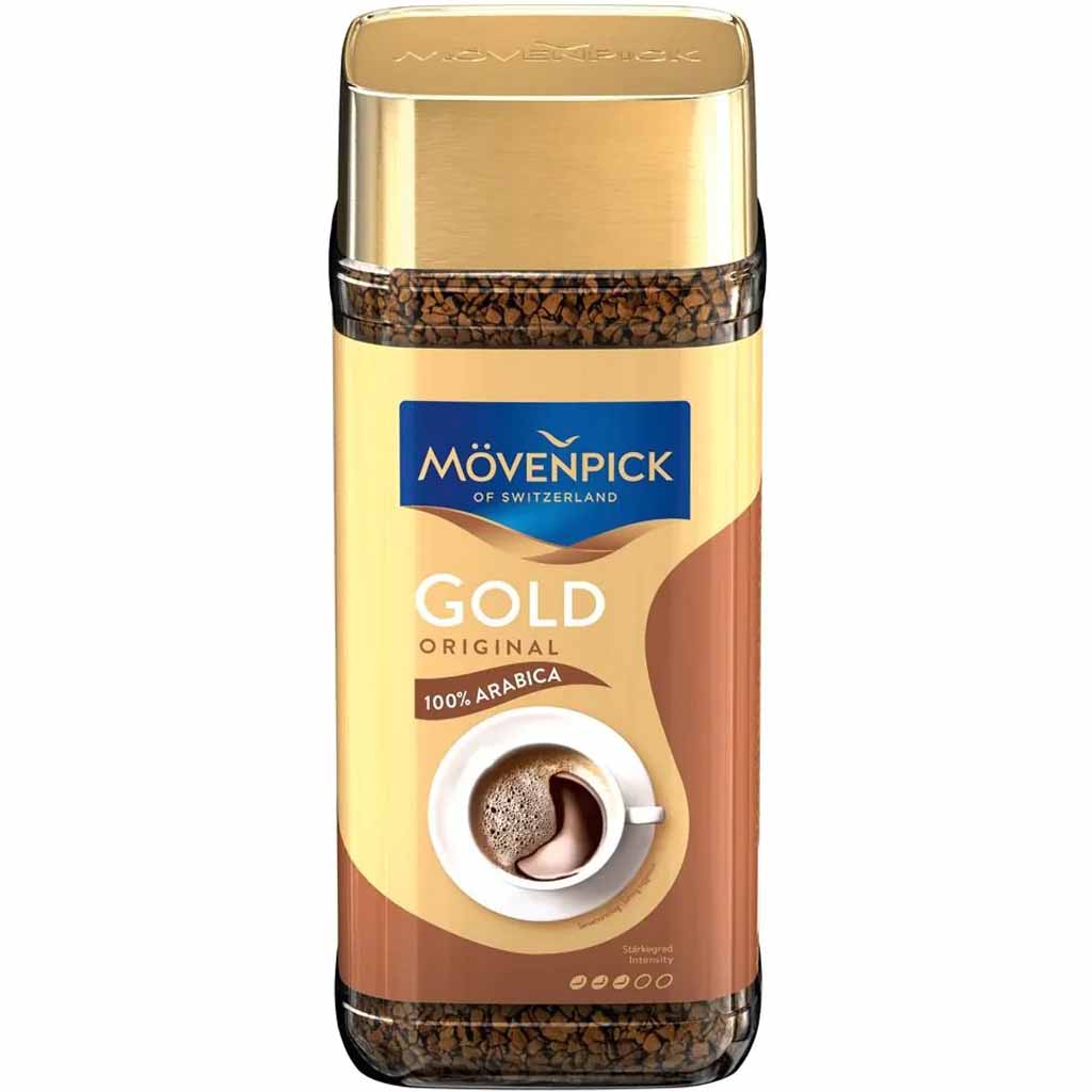 Mövenpick Gold Original löslicher Kaffee 200g MHD:12.6.27