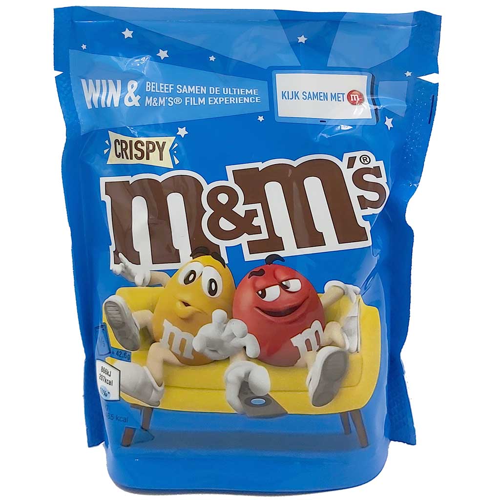 M&Ms Crispy Beutel 213g Aktion
