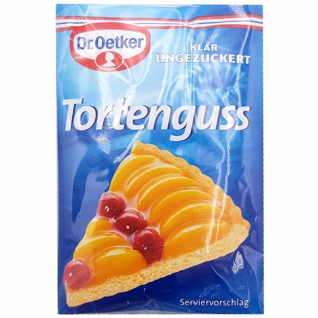 Dr. Oetker Tortenguss klar, ungezuckert 3x12g= 36g