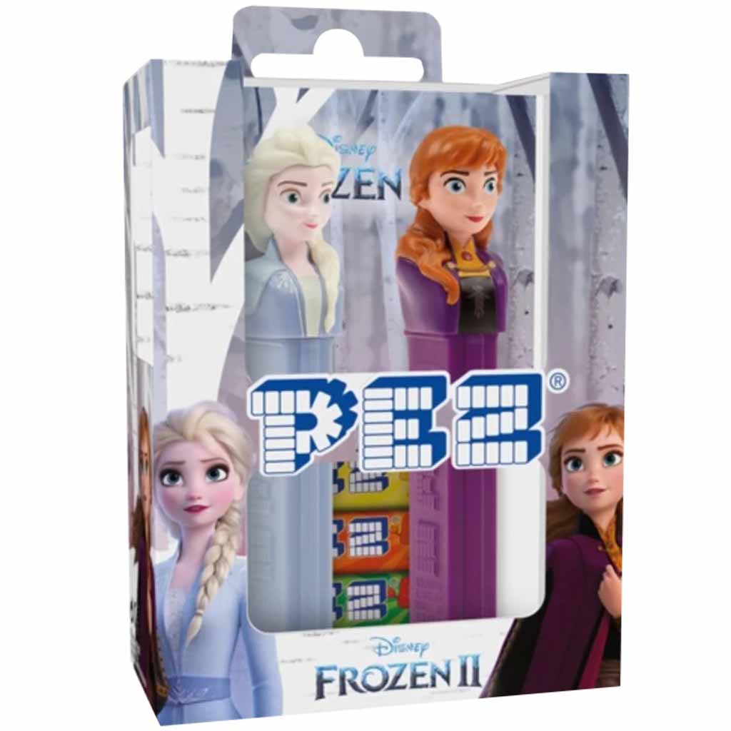 PEZ Spender Twin Pack Disney Frozen 2 + Bonbons 34g MHD:30.8.24
