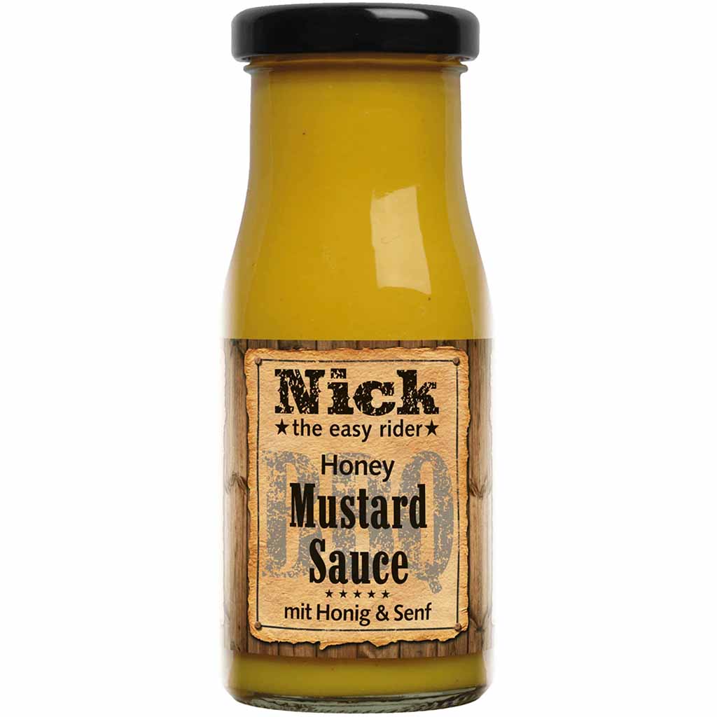 Nick the easy Rider Honey Mustard Sauce 140ml MHD:7.6.24
