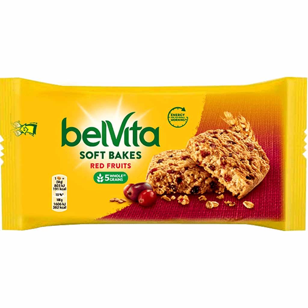BelVita Frühstückskeks Soft Rote Beeren 50g