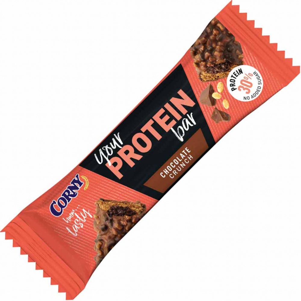 12x Corny your Protein bar Chcocolate Crunch á 45g=540g MHD:8.8.24