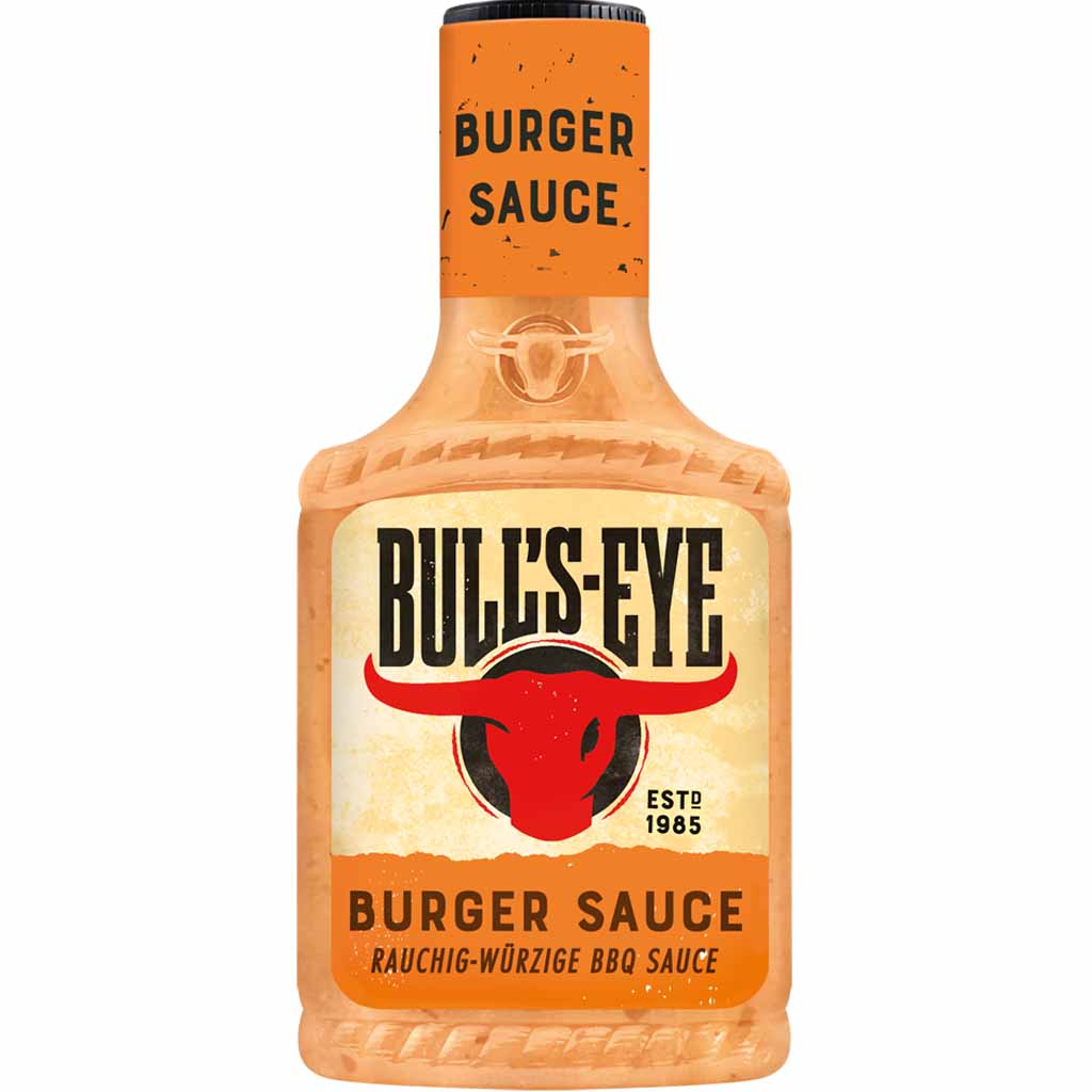 Bulls-Eye Burger Sauce Rauchig-Würzig 300ml MHD:18.6.21