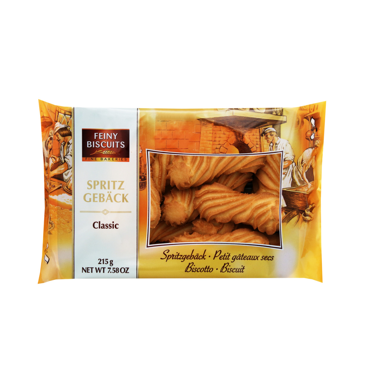 Feiny Biscuits Spritzgebäck Classic 215g MHD:27.2.25