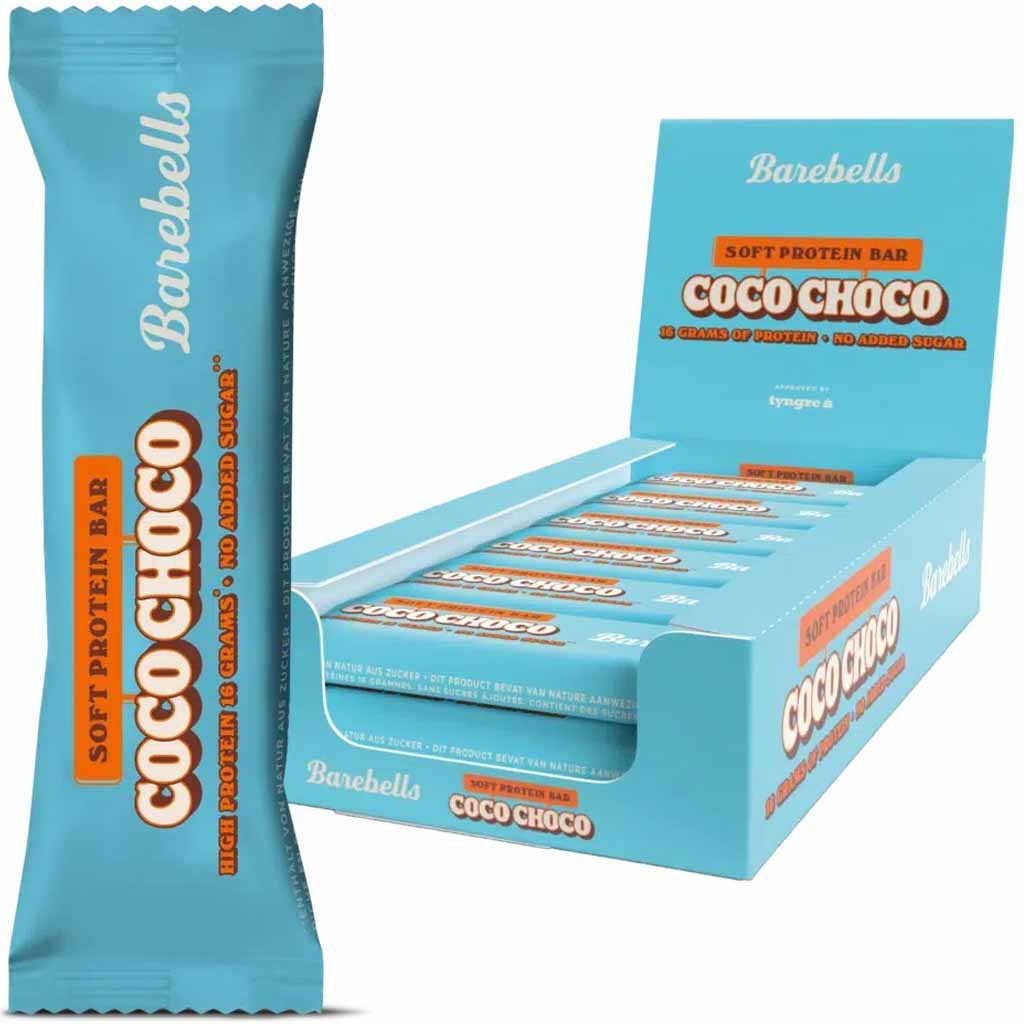 12x Barebells Soft Protein Bar Coco Choco á 55g=660g MHD:28.3.25