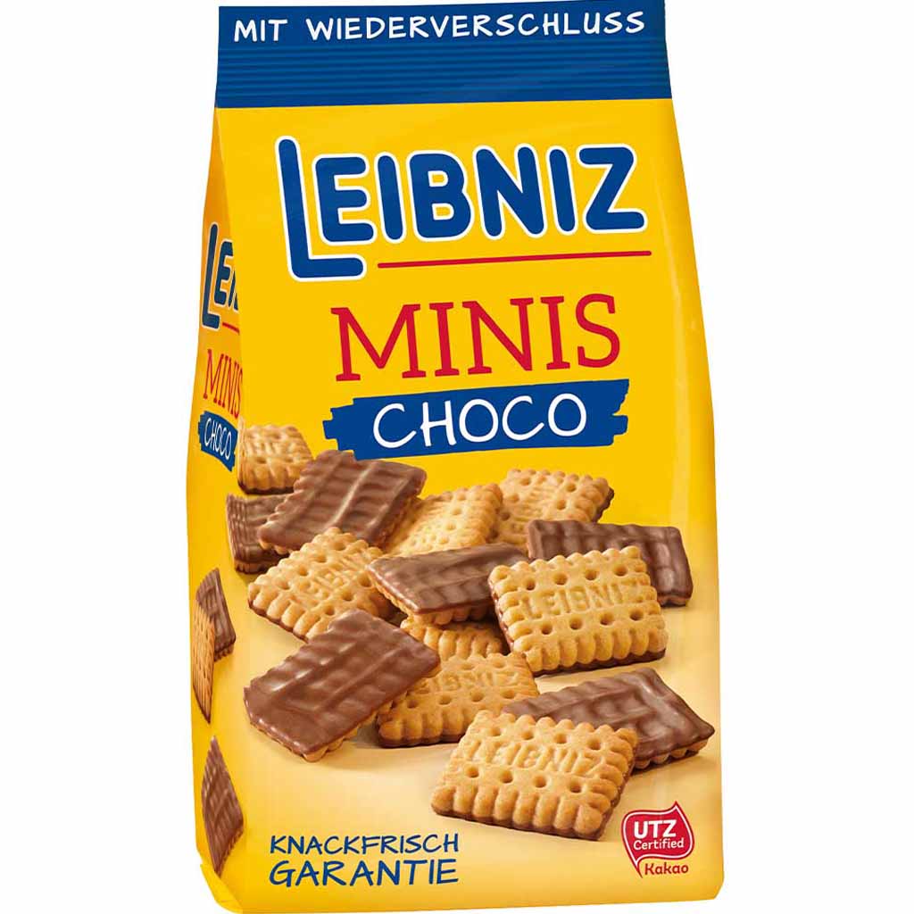 Leibniz Minis Choco Keks Vollmilch 125g MHD:1.10.22